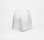 Women's White Drawstring Shorts