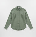 Women's Green Button Up Top