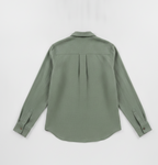 Women's Green Button Up Top